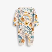 Load image into Gallery viewer, Animal Rib Footless Sleepsuits 3 Pack (0mth-18mths)