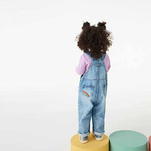 Load image into Gallery viewer, Denim Dungarees (3mths-6yrs)