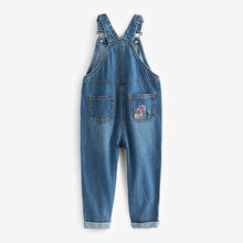 Load image into Gallery viewer, Denim Butterfly Dungarees (3mths-6yrs)