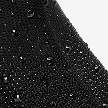 Load image into Gallery viewer, Black Embellished Sock Trainers (Older Girls)