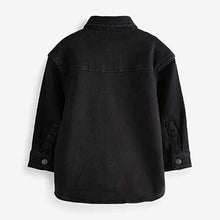 Load image into Gallery viewer, Black Long Sleeve Denim Shirt (3mths-5yrs)