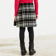 Load image into Gallery viewer, Monochrome Check Skirt And Tights Set (3-12yrs)