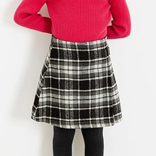 Load image into Gallery viewer, Monochrome Check Skirt And Tights Set (3-12yrs)
