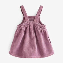 Load image into Gallery viewer, Lilac Purple Cord Pinafore (3mths-6yrs)