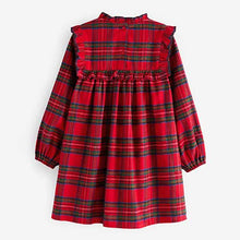Load image into Gallery viewer, Red Check Dress (3-12yrs)