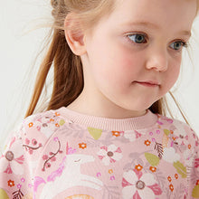Load image into Gallery viewer, Pink Unicorn Sweat Dress (3mths-6yrs)