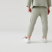 Load image into Gallery viewer, Sage Green Guinea Pig Embroidered Leggings (3mths-5yrs)