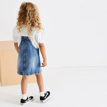 Load image into Gallery viewer, Blue Denim Pinafore (3-12yrs)