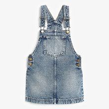 Load image into Gallery viewer, Blue Denim Pinafore (3-12yrs)