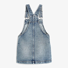 Load image into Gallery viewer, Blue Denim Pinafore (3-12yrs)