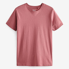 Load image into Gallery viewer, Soft Pink Slim Fit Essential Crew Neck T-Shirt