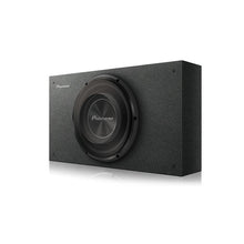 Load image into Gallery viewer, 10" – 1200 W Max Power/ 300 W RMS, Single 2W Voice Coil, Rubber Surround - Shallow-mount Pre-loaded Enclosure Subwoofer