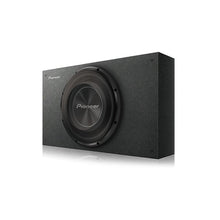 Load image into Gallery viewer, 12" – 1500 W Max Power/ 400 W RMS, Single 2W Voice Coil, Rubber Surround - Shallow-Mount Pre-Loaded Enclosure Subwoofer