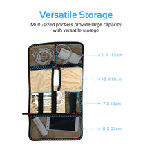 Load image into Gallery viewer, Multi-Purpose Travel Electronic Accessory Organizer Pouch