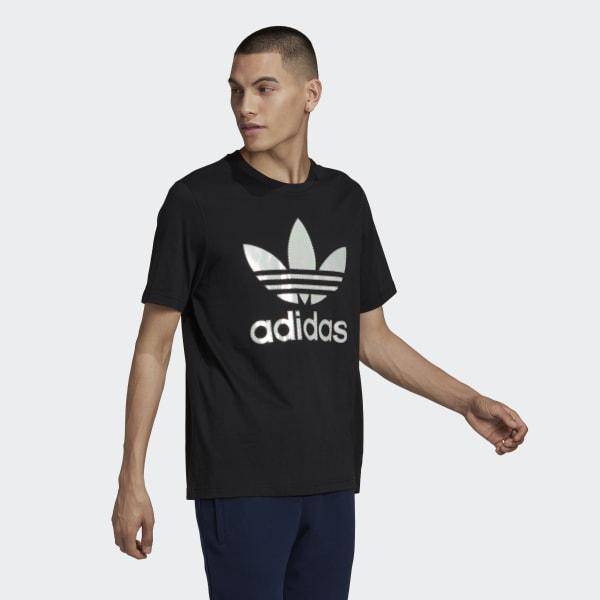 trefoil holographic t shirt