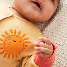 Load image into Gallery viewer, Multi Bright Pink Rainbow Baby Sleepsuits 3 Pack (0mth-18mths)