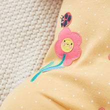 Load image into Gallery viewer, Multi Bright Pink Rainbow Baby Sleepsuits 3 Pack (0mth-18mths)