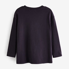 Load image into Gallery viewer, Black/Gold Sequin Star Top And Leggings Set (3-12yrs)