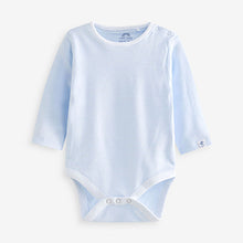 Load image into Gallery viewer, Blue 2 Piece Elephant Dungarees And Bodysuit Set (0mths-18mths)