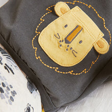 Load image into Gallery viewer, Grey Mono Lion Oversized T-Shirt And Leggings Baby Set (0mth-18mths)