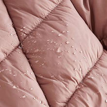 Load image into Gallery viewer, Pink Short Hooded Padded Jacket