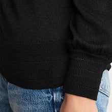 Load image into Gallery viewer, Black Button Cardigan