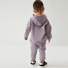 Load image into Gallery viewer, Lilac Purple Next Soft Touch Jersey Hoodie (3mths-5yrs)