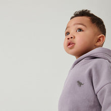 Load image into Gallery viewer, Lilac Purple Next Soft Touch Jersey Hoodie (3mths-5yrs)