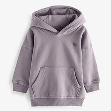 Load image into Gallery viewer, Lilac Purple Next Soft Touch Jersey Hoodie (3mths-5yrs)