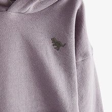 Load image into Gallery viewer, Lilac Purple Next Soft Touch Jersey Hoodie (3mths-5yrs)