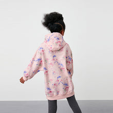 Load image into Gallery viewer, Pink Splat Next Longline Hoodie (3-12yrs)