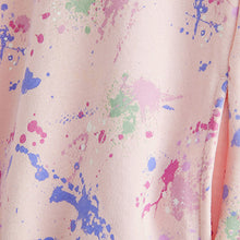 Load image into Gallery viewer, Pink Splat Next Longline Hoodie (3-12yrs)