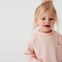 Load image into Gallery viewer, Pink Sweatshirt and Legging Set (3mths-5yrs)