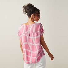 Load image into Gallery viewer, Pink Boxy T-Shirt