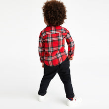 Load image into Gallery viewer, Red Tartan  Check Shirt (3mths-6yrs)