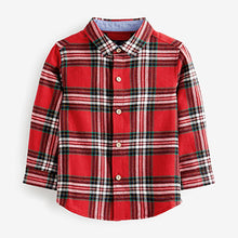 Load image into Gallery viewer, Red Tartan  Check Shirt (3mths-6yrs)