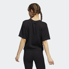 Load image into Gallery viewer, HOLIDAY LIGHTS CROPPED GRAPHIC TEE