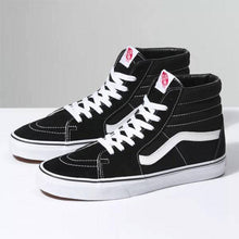 Load image into Gallery viewer, SK8-HI BLACK WHITE TRAINERS SHOES - Allsport