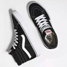 Load image into Gallery viewer, SK8-HI BLACK WHITE TRAINERS SHOES - Allsport