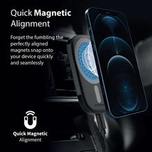 Load image into Gallery viewer, PROMATE 15W Magnetic Wireless Charging Car Mount