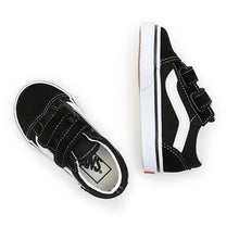 Load image into Gallery viewer, TODDLER OLD SKOOL HOOK AND LOOP SHOES