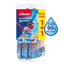 Load image into Gallery viewer, Vileda SuperMocio 3Action XL Twin Refill - Allsport