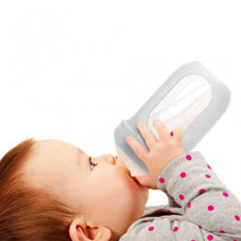 Load image into Gallery viewer, NURSH™ 8 oz. Silicone Pouch Bottle 1pcs-Gray - Allsport