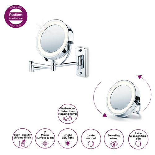 BEURER BS 59 Illuminated Cosmetic Mirror - Allsport