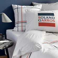 Load image into Gallery viewer, Housse de couette percale de coton imprimée Roland-Garros Chelem - Allsport