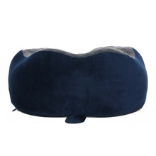 Load image into Gallery viewer, SHAPE MEMORY TRAVEL PILLOW - NAVY BLUE