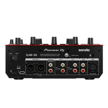 Load image into Gallery viewer, Scratch-style 2-channel DJ mixer (gloss red)