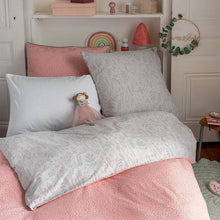 Load image into Gallery viewer, Housse de couette enfant pur coton biologique lavé imprimée liberty Envol - Allsport