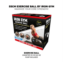 Load image into Gallery viewer, IRON GYM® EXERCISE BALL 55 CM - Allsport