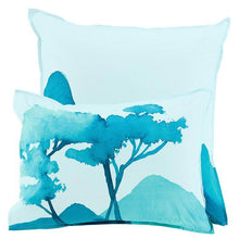 Load image into Gallery viewer, Housse de couette percale de coton imprimée fresque paysage Evasion - Allsport